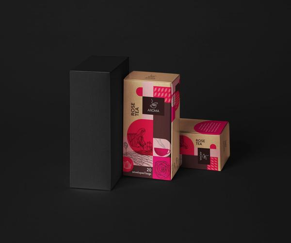 其目的是为茶叶包装建立一种视觉识别设计.为了创造一个品牌形象